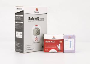 Quality Alternate Site Testing Glucose Meters Monitors 0.6ul Blood Volume With Voice Remainder wholesale