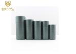 Kraft Cardboard Paper Tube Packaging / Round Gift Box With Lid Customized