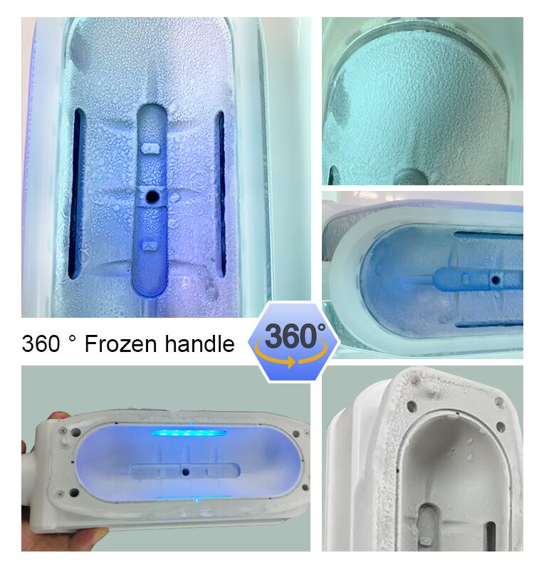 fat loss slimming machine handles cavitation vacuum 360 Multifunctional fat freezing machine