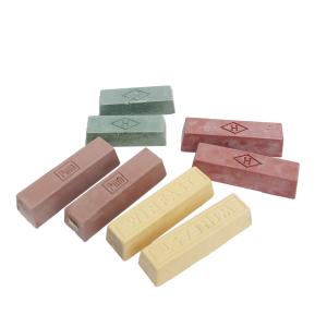 Quality Stainless steel polishing wax copper aluminum mirror scratch repair grinding green wax strip metal abrasive paste wholesale