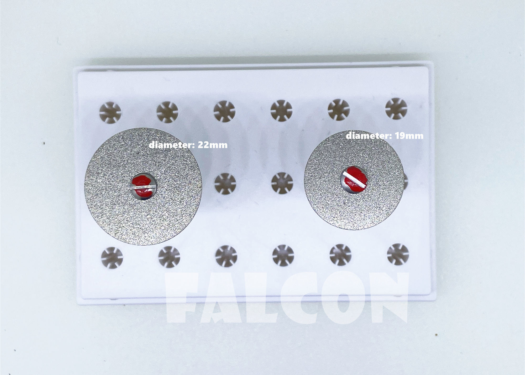Sintered Dental Diamond Discs 19mm Lab Flexible Dental Cutting Disc