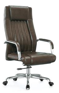 Quality Waterproof Tall High Back Office Chair Revolving Style For Boss High Durability wholesale