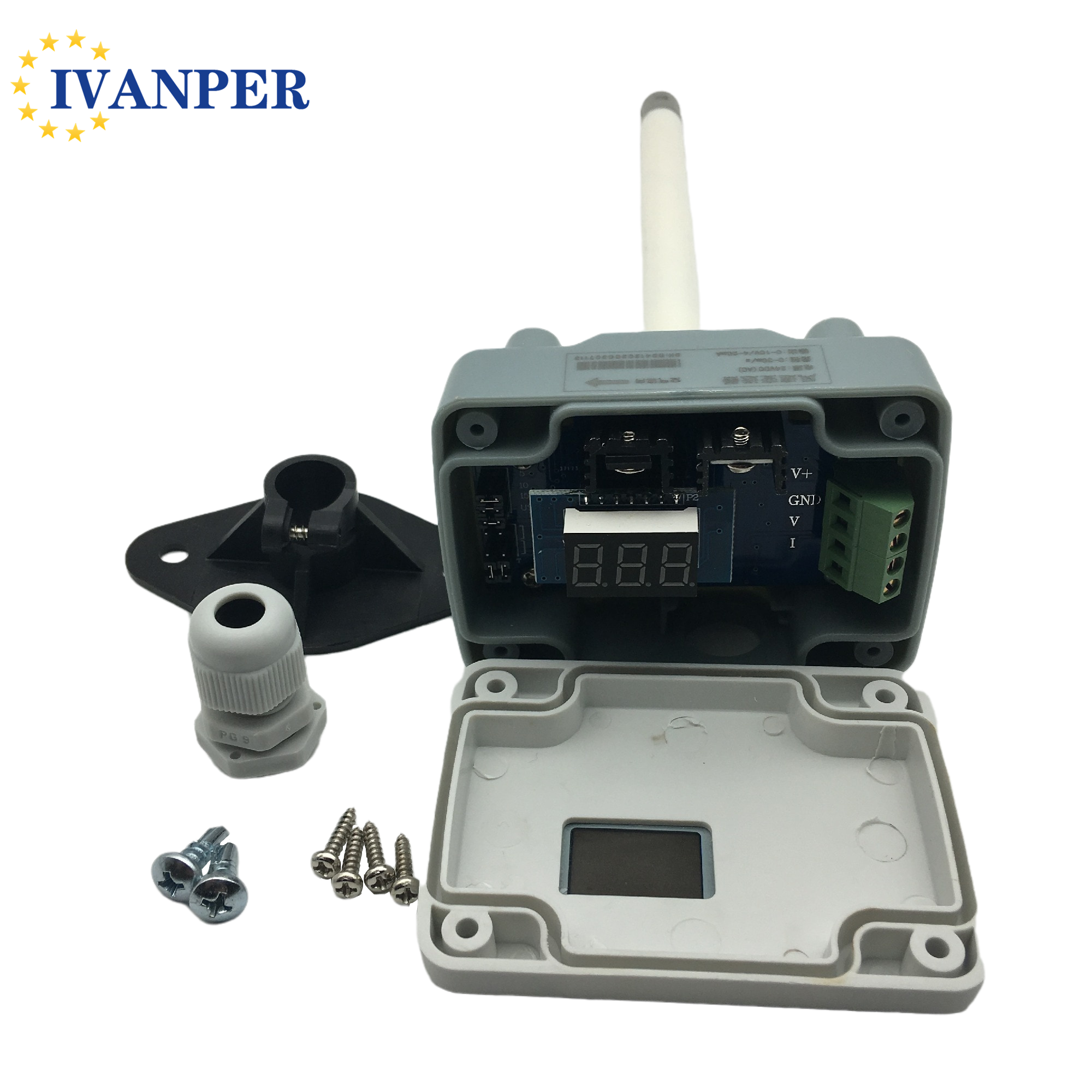 Customized Industrial Pipeline Duct Wind Speed Sensor Measuring Instrument