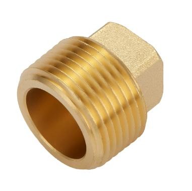 1/2" NPT 3/4'' NPT ASME B1.20.1 Brass Pipe Fittings brass plug