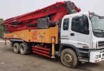 5 section Used Boom Truck , Concrete Line Pump Truck Sany 49M