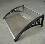 Solid Hollow Polycarbonate Canopy Cover Heat Insulation Aluminum Alloy Frame