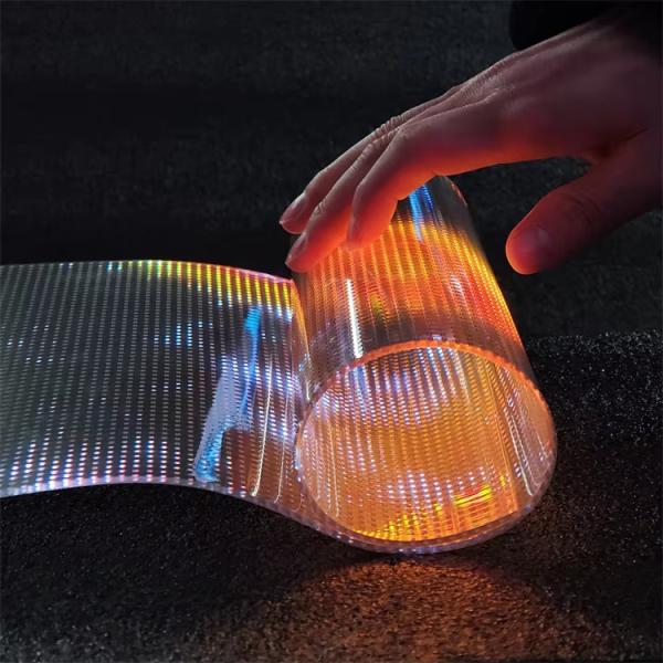 Ultra Transparent Glass LED Screen Display Advertising LED Film Screen Video