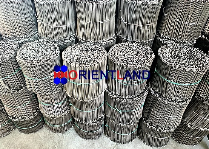 Double Loop Tie Wire Rebar Tie Wire 12cm GI Or Electric Galvanized Surface Treatment