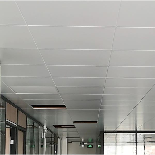 Lightweight Clip-in Aluminum Ceiling Tiles 600x600 Acoustic Aluminum Plafond Decoration Metal Ceilings for Office