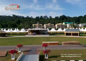 Quality Outside High Peak Tents With Transparent PVC Cover Customized Size wholesale