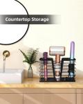 Modern Style Hair Tool Organizer for Wall Mounted Hair Dryer Bathroom Cabinet