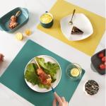 BPA Free Anti Slip Silicone Dining Table Mat 40x30cm 60x40cm
