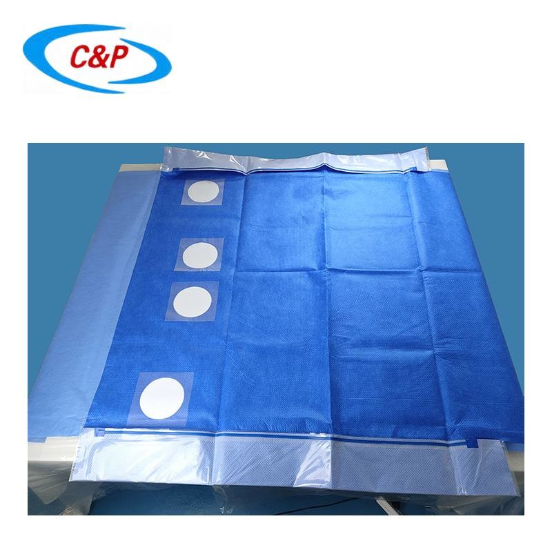 Disposable Radial Angiography Operasi Drape for Medical Facilities