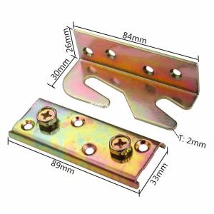 Quality Black Wooden Bed Frame Connectors The Ultimate Solution for Your Bed wholesale