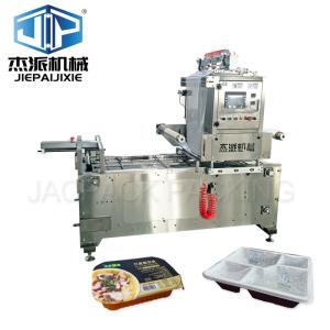Quality vacuum sealing machine for food tray heat seal with mold replacement wholesale