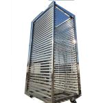 304 Mobile Durable Stainless Steel bread cooling trolley For Storage Cooling