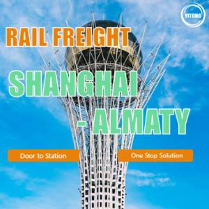 Quality One Stop International Rail Freight Service From Shanghai Yiwu To Almaty Kazakhstan wholesale