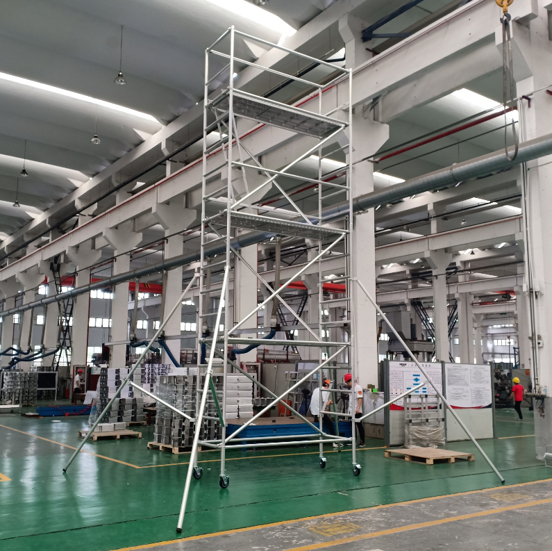 Easy Install Mobile Aluminum Scaffolding Tower 3m 12m Height