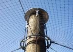 Stainless Steel Aviary Wire Netting , Cable Braid Bird Enclosure Netting