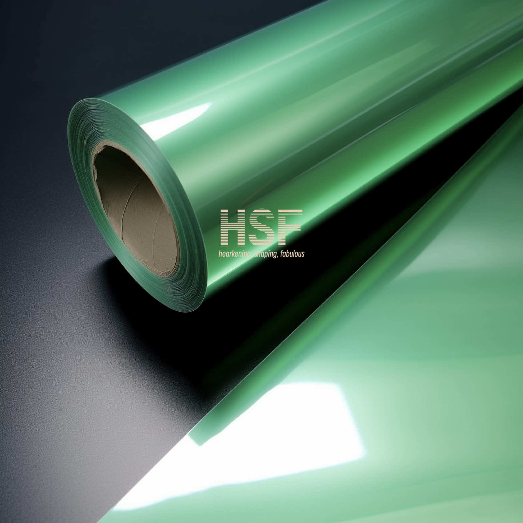 36 Micron Green Clear PET Non Silicone Release Film OEM ODM