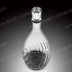 750ml Transparent Premium Liquor Glass Bottles