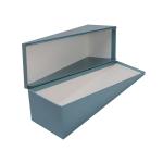 Custom inclined triangle clamshell hardcover box special-shaped hardcover box
