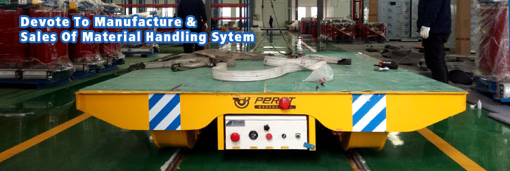 Large Capacity Rail Carriage Transfer Cart 