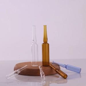 China Pharmaceutical 1ml 2ml 5ml 10ml ISO Form A B C D Empty medical Glass Ampoule ISO Standard for Injection Medicine on sale