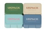 100g Deodorant Square Cream Jar With Spoon Flip Top