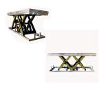 Hydraulic Large Double Scissor Lift Tables Electric Platform 133.86''X47.24''