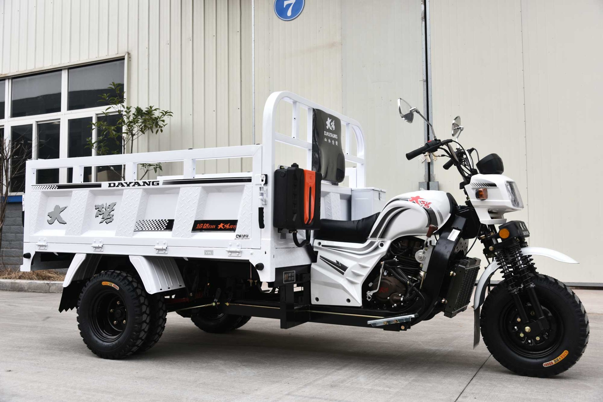 2021 Maximum Load Capacity Three Wheel Cargo Tricycles 800W for Farming Productivity