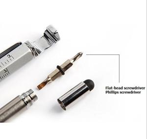 Quality phone rack aluminum metal tool pen ball point pen for customized logo wholesale