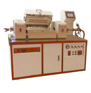 Quality Steel High Temperature Laboratory Furnace PECVD Split Tube Furnace With Quartz Tube wholesale