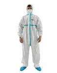 GB15979 Microporous Disposable Coverall With Hood