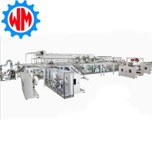 Quality 250-300kw High Speed Baby Diaper Production Process Line Quick Order Fulfillment wholesale