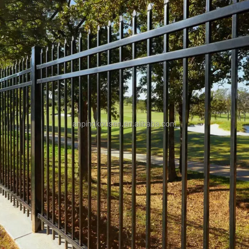 Sustainable Heat Treated Pressure Treated Wood 3D Welded Wire Mesh Fence for Backyard