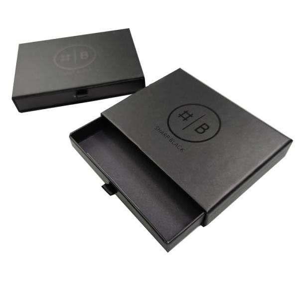 Rigid Boxes Customized Luxury Folding Black Cardboard Magnetic Black Gift Box