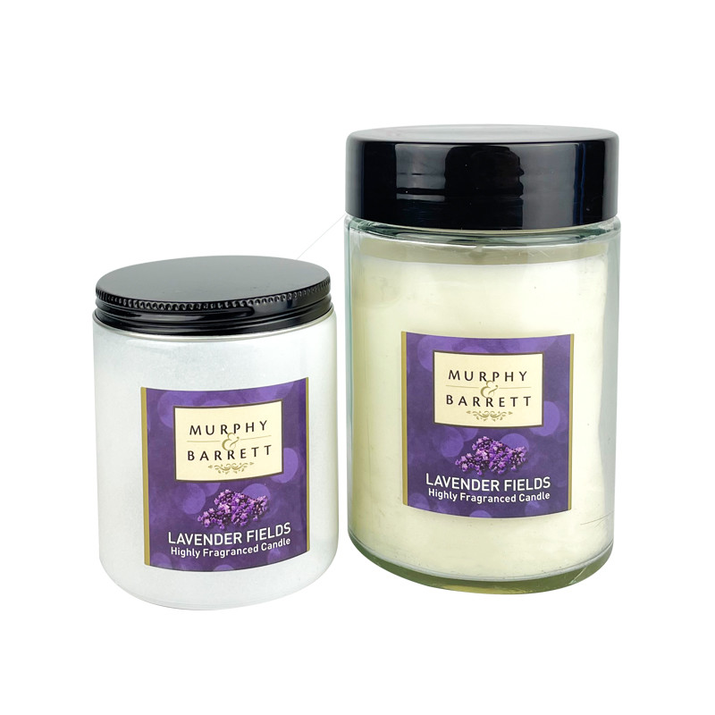 Luxury Amber Glass Jar 7x9cm Soy Wax Scented Candle