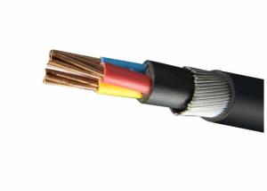 Quality 600/1000V 3 Phase Copper Cable Low Voltage XLPE Insulation PVC Sheath wholesale