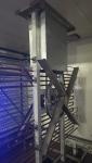 Hot Galvanized Trolley 57600 Eggs Incubator Panel Thickness 75mm