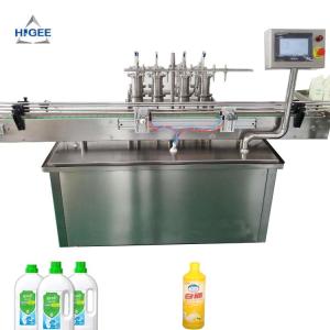 Quality 400ml Bottle Volume Liquid Bottle Filling Machine Electrical Control 850 Kg Weight wholesale