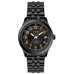 2 layer dial 43.0mm round case stainless steel wrist watch for men with special