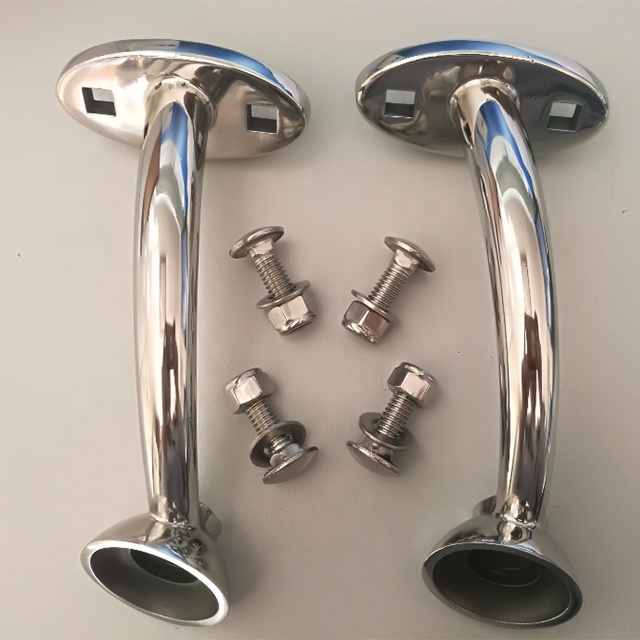 Standard OE NO. Replacement Upgrade to Polished Stainless Steel Headlight Mounts for Your Hot Rod Highboy