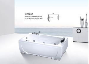 Quality Sanitary ware, Bathtubs, Jacuzzi, Massage bathtub,WHIRLPOOL HB8036 1700X900X650 wholesale