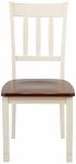 Luxury Restaurant Natural Wood Dining Set , Coloured Wooden Dining Chairs