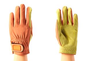Quality Orange Firefighter Fire Rescue Gloves Skid Proof Flame Retardant wholesale