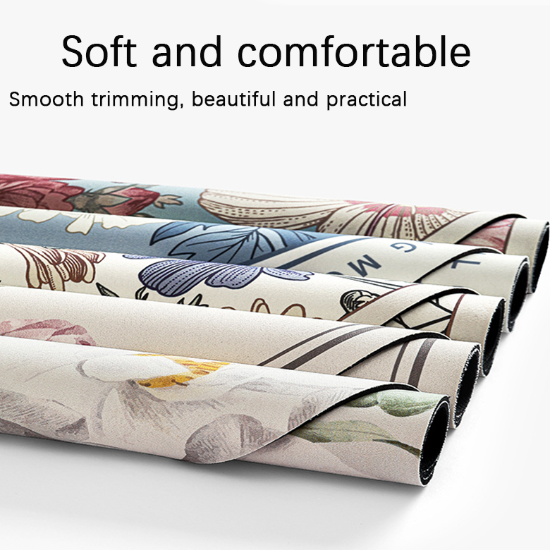 Customized Non Slip Water Absorbent Rugs Bathroom Floor Mat Set with Diatomite Bath Mat
