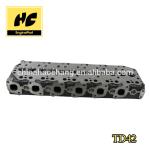 Provide More Brand TD42 Auto parts Engine Cylinder head assy used For Nis san OE