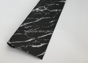Quality Custom Black Wrapping Paper Rolls , Cute Tissue Wrapping Paper Birthday Personalized Black White In Stock wholesale