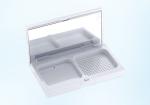 15g Square Black White Cosmetic Compact Containers Air Cushion Foundation With